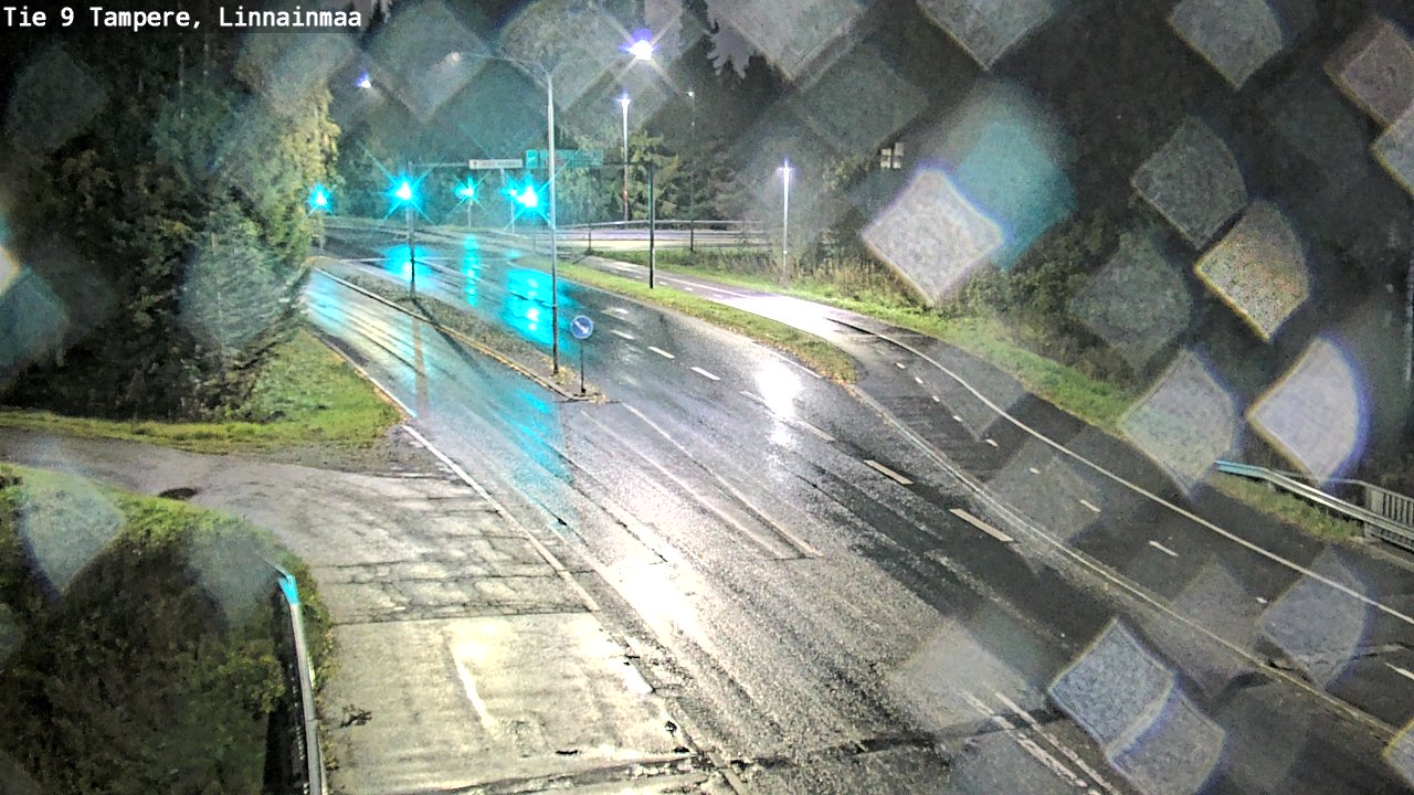 Weather Camera Image Väg 9 Tammerfors, Linnainmaa, Tampere, Pirkanmaa