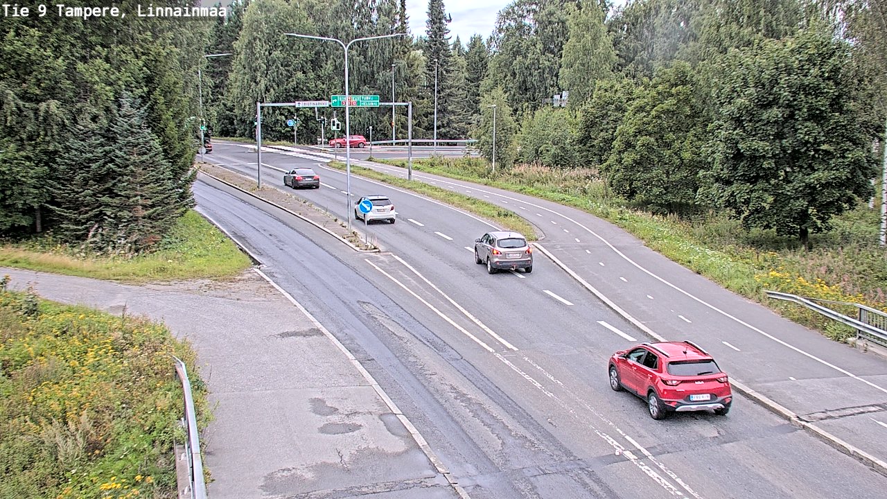 Weather Camera Image Road 9 Tampere, Linnainmaa, Tampere, Pirkanmaa
