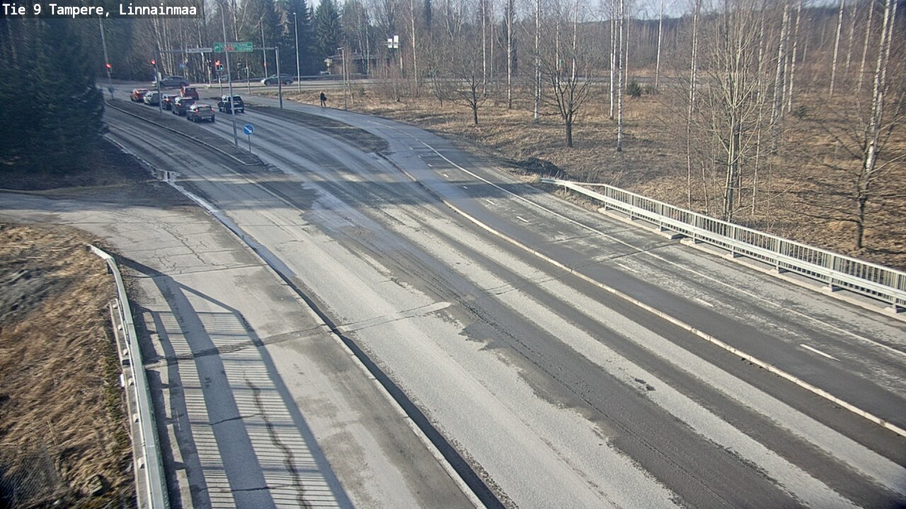 Weather Camera Image Väg 9 Tammerfors, Linnainmaa, Tampere, Pirkanmaa