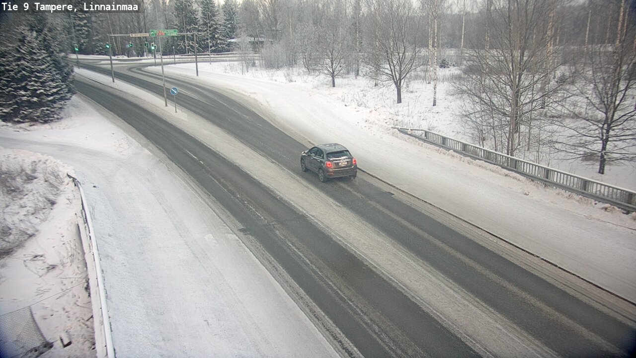 Weather Camera Image Väg 9 Tammerfors, Linnainmaa, Tampere, Pirkanmaa