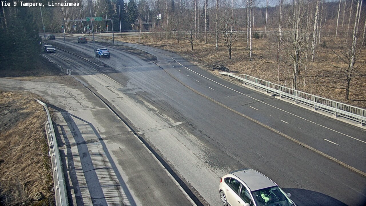 Weather Camera Image Väg 9 Tammerfors, Linnainmaa, Tampere, Pirkanmaa