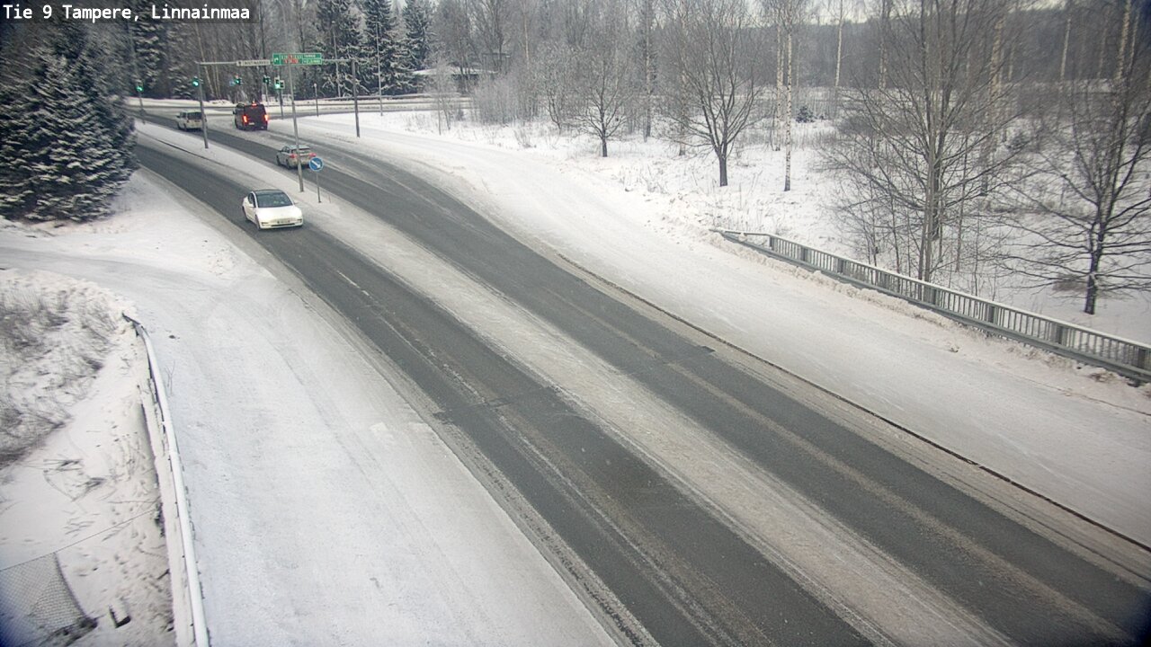 Weather Camera Image Väg 9 Tammerfors, Linnainmaa, Tampere, Pirkanmaa