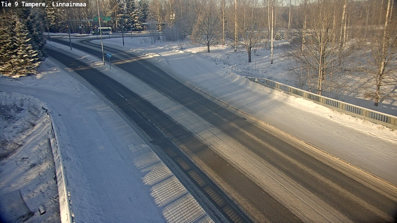 Weather Camera Image Väg 9 Tammerfors, Linnainmaa, Tampere, Pirkanmaa