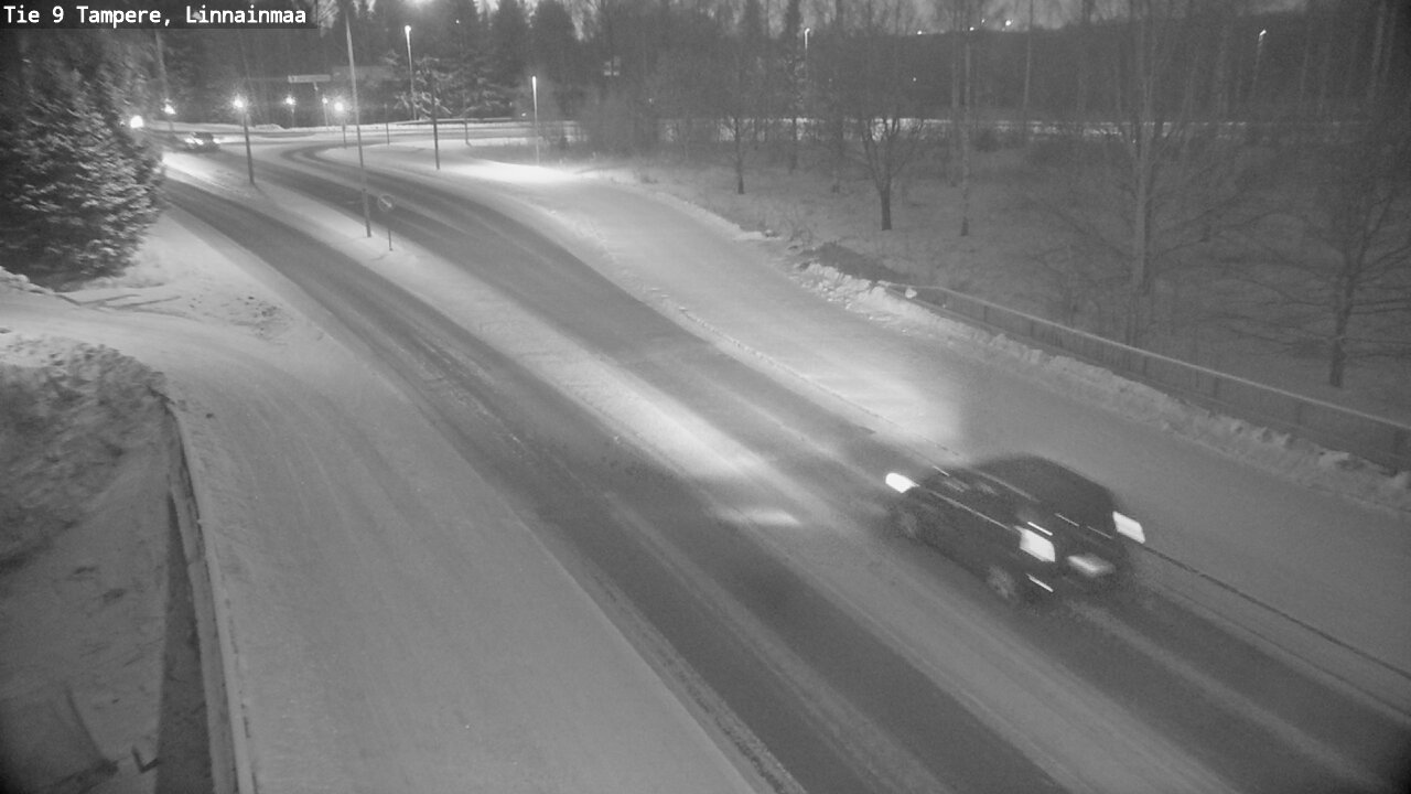 Weather Camera Image Väg 9 Tammerfors, Linnainmaa, Tampere, Pirkanmaa