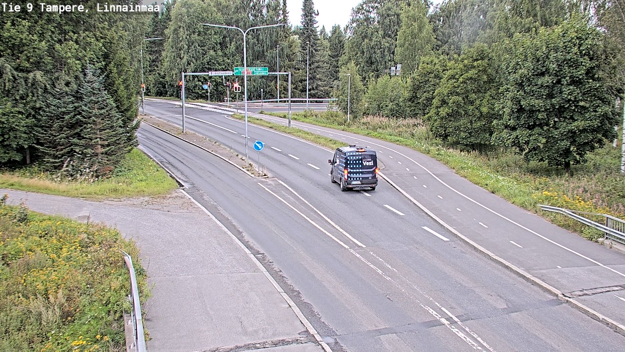 Weather Camera Image Road 9 Tampere, Linnainmaa, Tampere, Pirkanmaa