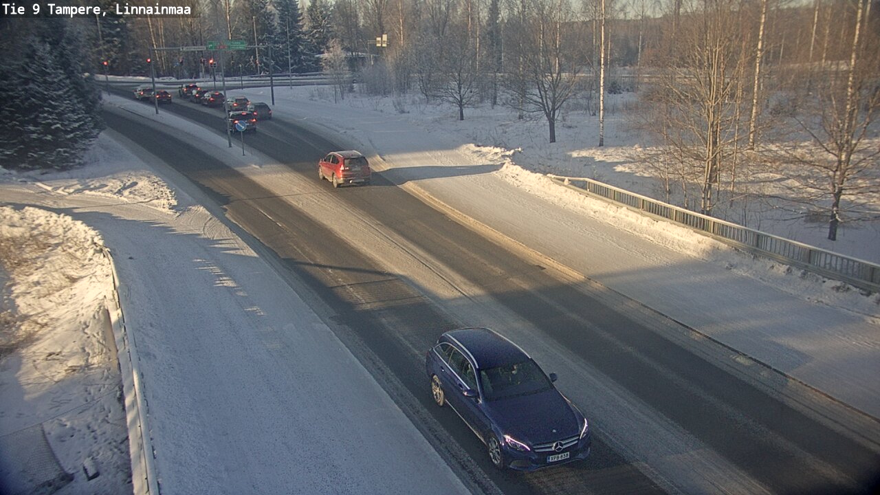 Weather Camera Image Väg 9 Tammerfors, Linnainmaa, Tampere, Pirkanmaa