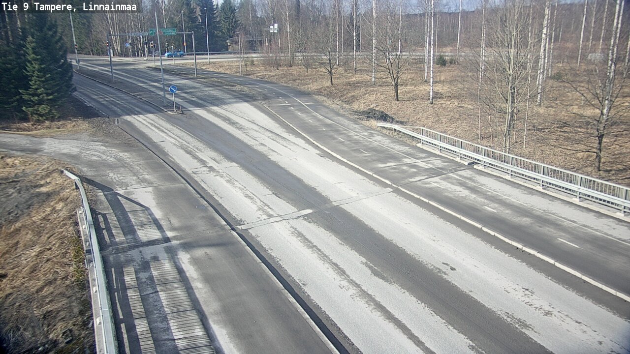 Weather Camera Image Väg 9 Tammerfors, Linnainmaa, Tampere, Pirkanmaa