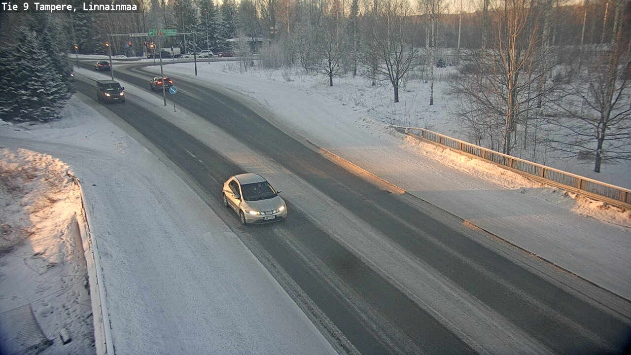 Weather Camera Image Väg 9 Tammerfors, Linnainmaa, Tampere, Pirkanmaa