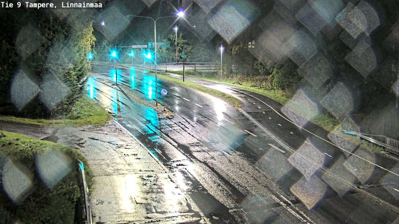 Weather Camera Image Väg 9 Tammerfors, Linnainmaa, Tampere, Pirkanmaa