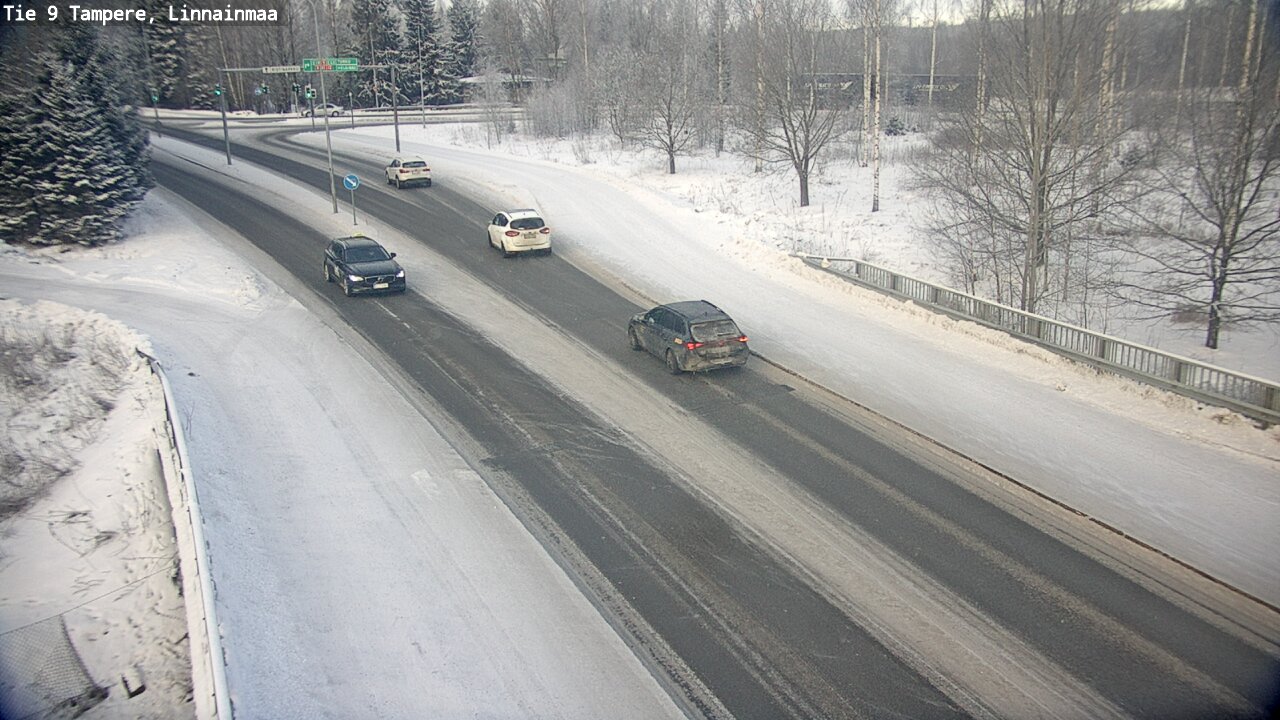 Weather Camera Image Väg 9 Tammerfors, Linnainmaa, Tampere, Pirkanmaa