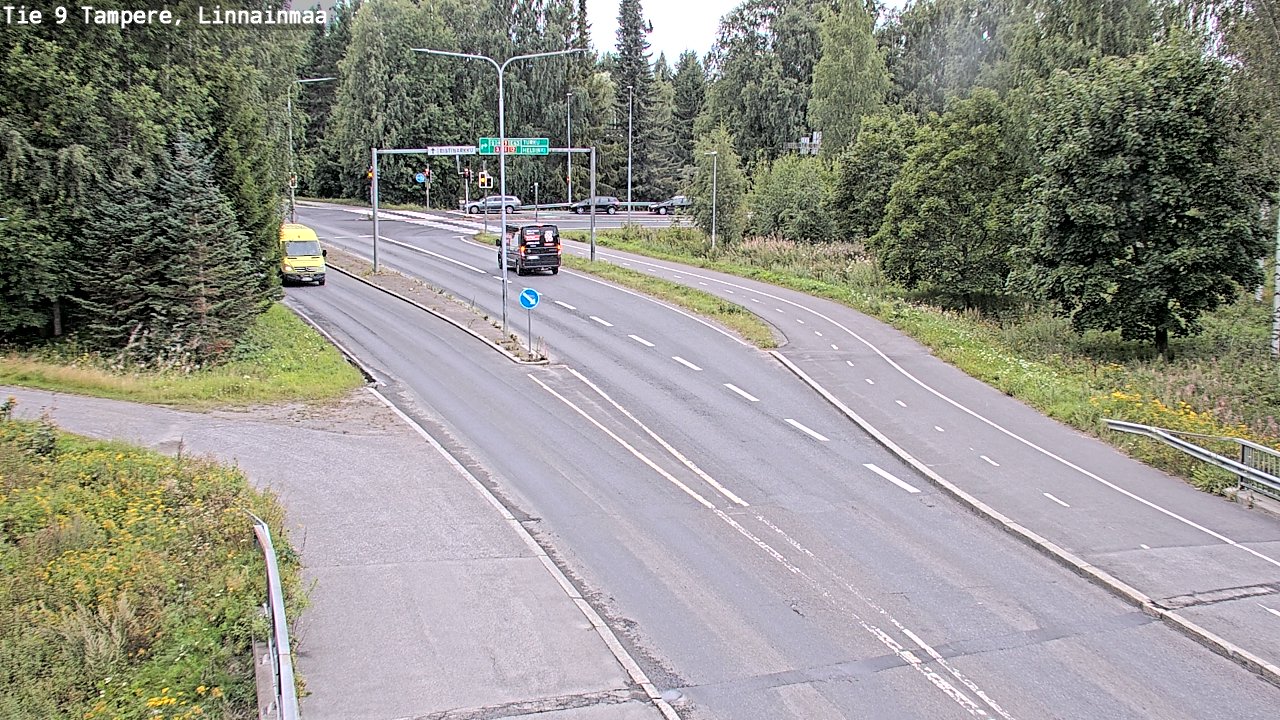 Weather Camera Image Road 9 Tampere, Linnainmaa, Tampere, Pirkanmaa