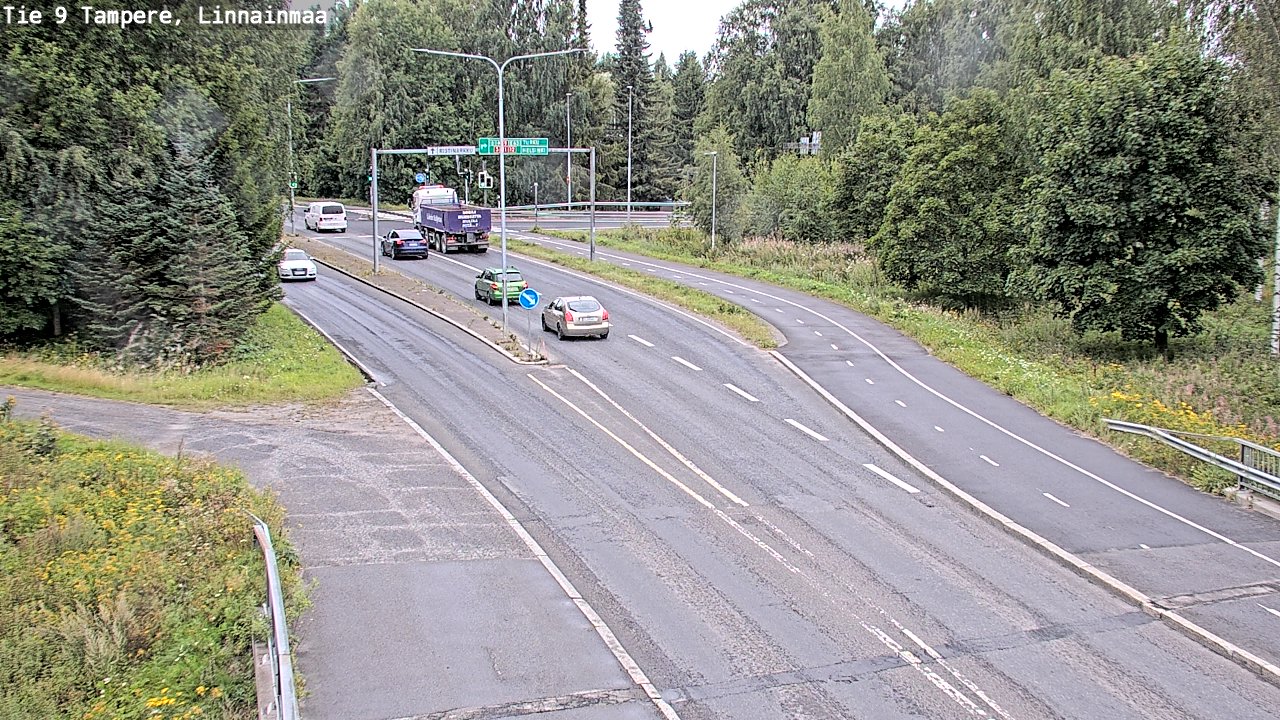 Weather Camera Image Road 9 Tampere, Linnainmaa, Tampere, Pirkanmaa