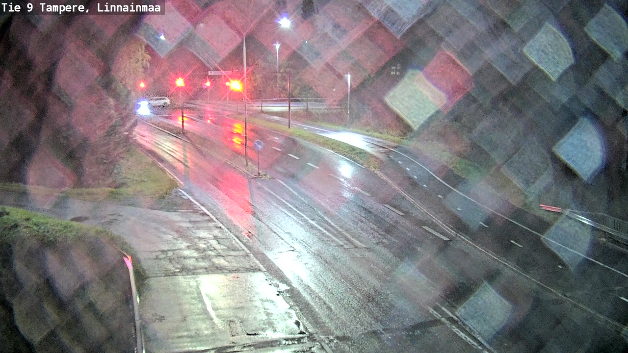 Weather Camera Image Väg 9 Tammerfors, Linnainmaa, Tampere, Pirkanmaa