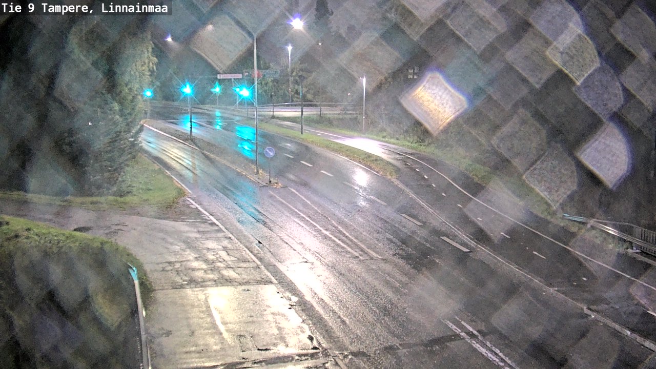 Weather Camera Image Väg 9 Tammerfors, Linnainmaa, Tampere, Pirkanmaa