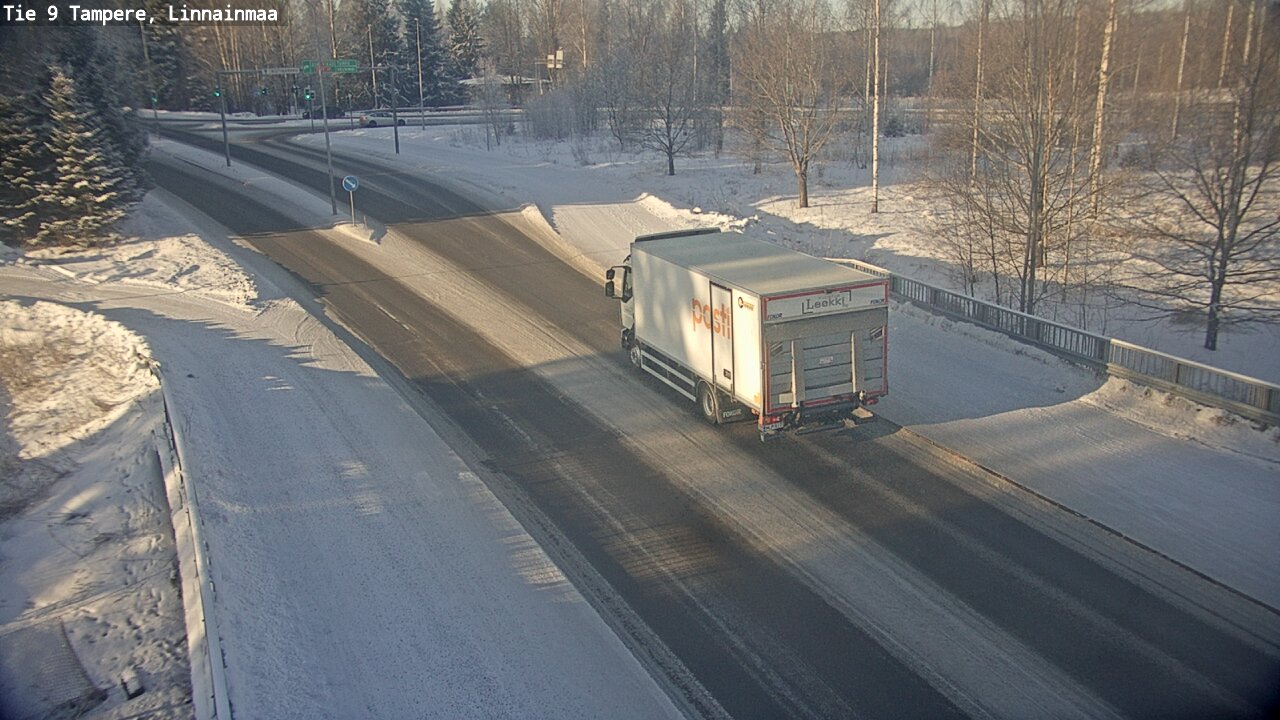 Weather Camera Image Väg 9 Tammerfors, Linnainmaa, Tampere, Pirkanmaa