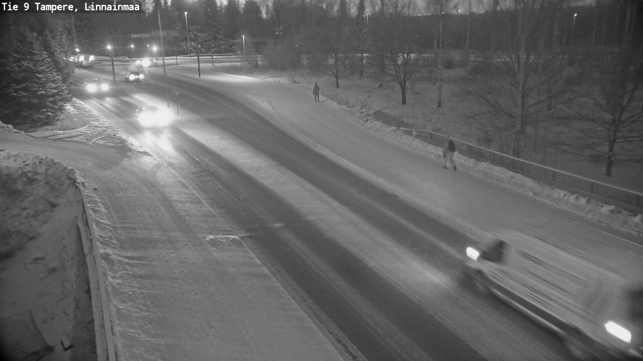 Weather Camera Image Väg 9 Tammerfors, Linnainmaa, Tampere, Pirkanmaa