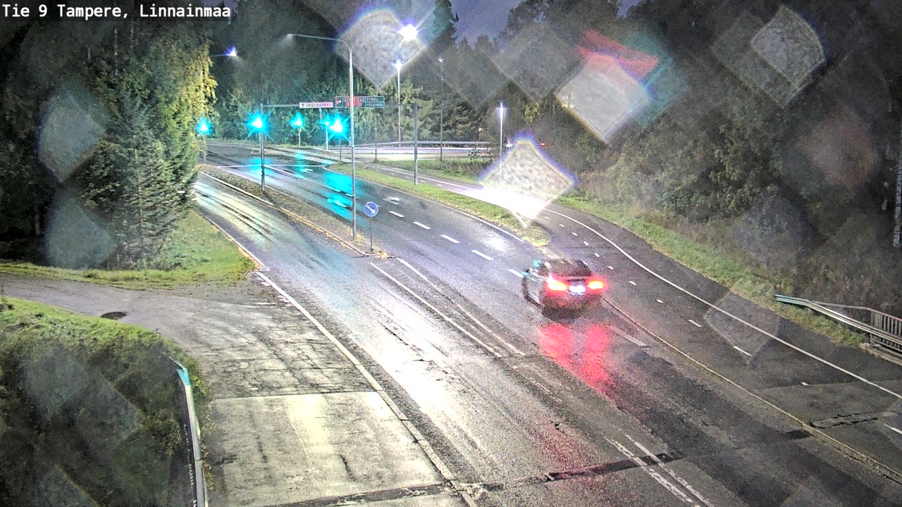 Weather Camera Image Väg 9 Tammerfors, Linnainmaa, Tampere, Pirkanmaa