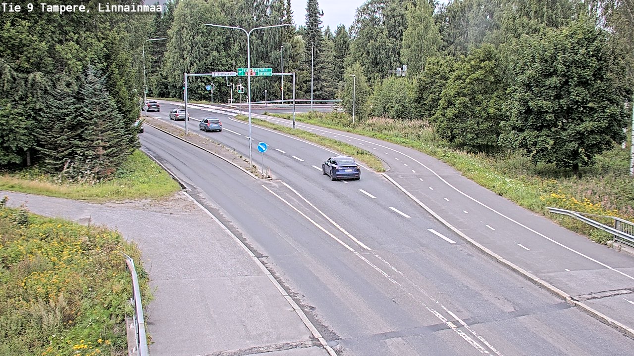 Weather Camera Image Road 9 Tampere, Linnainmaa, Tampere, Pirkanmaa