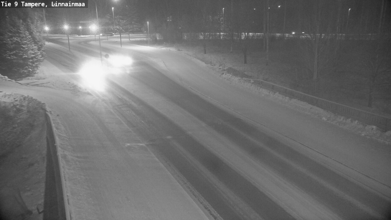Weather Camera Image Väg 9 Tammerfors, Linnainmaa, Tampere, Pirkanmaa