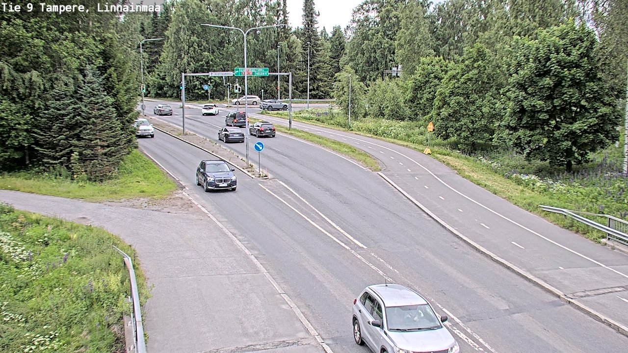 Weather Camera Image Road 9 Tampere, Linnainmaa, Tampere, Pirkanmaa