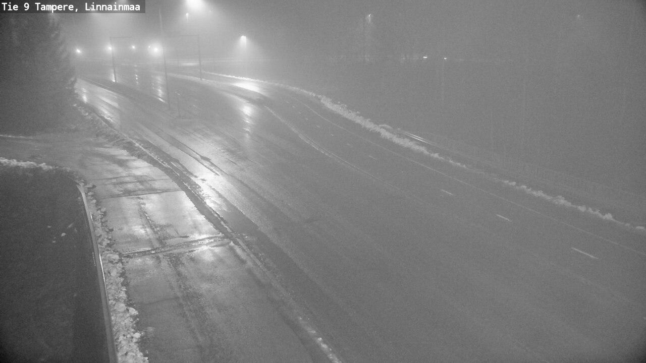 Weather Camera Image Väg 9 Tammerfors, Linnainmaa, Tampere, Pirkanmaa