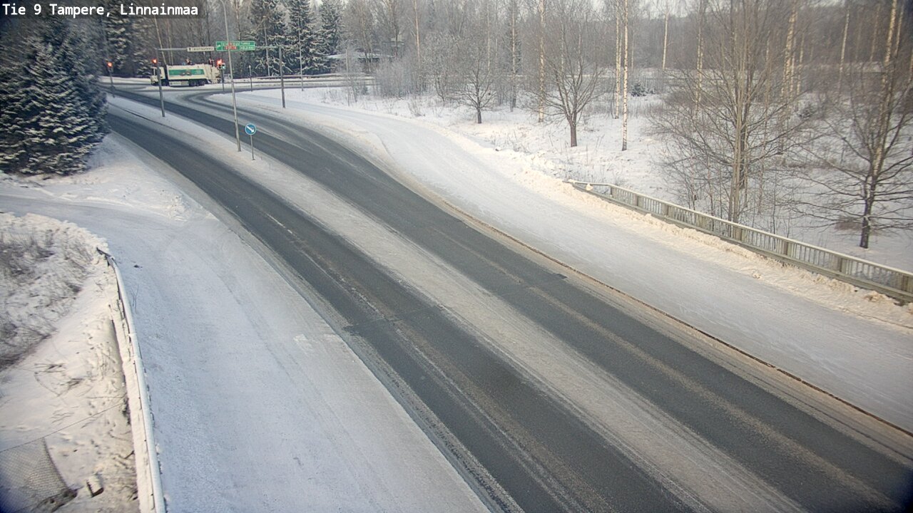 Weather Camera Image Väg 9 Tammerfors, Linnainmaa, Tampere, Pirkanmaa