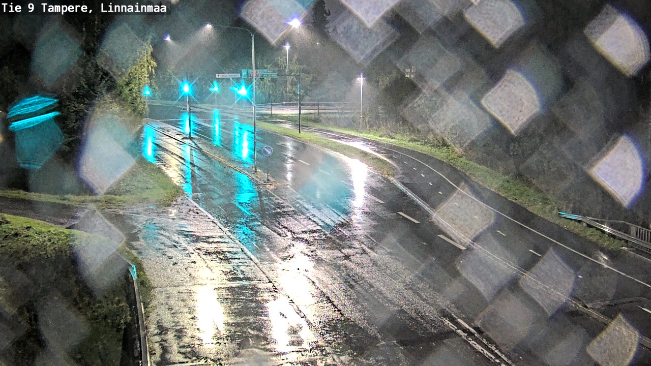 Weather Camera Image Väg 9 Tammerfors, Linnainmaa, Tampere, Pirkanmaa