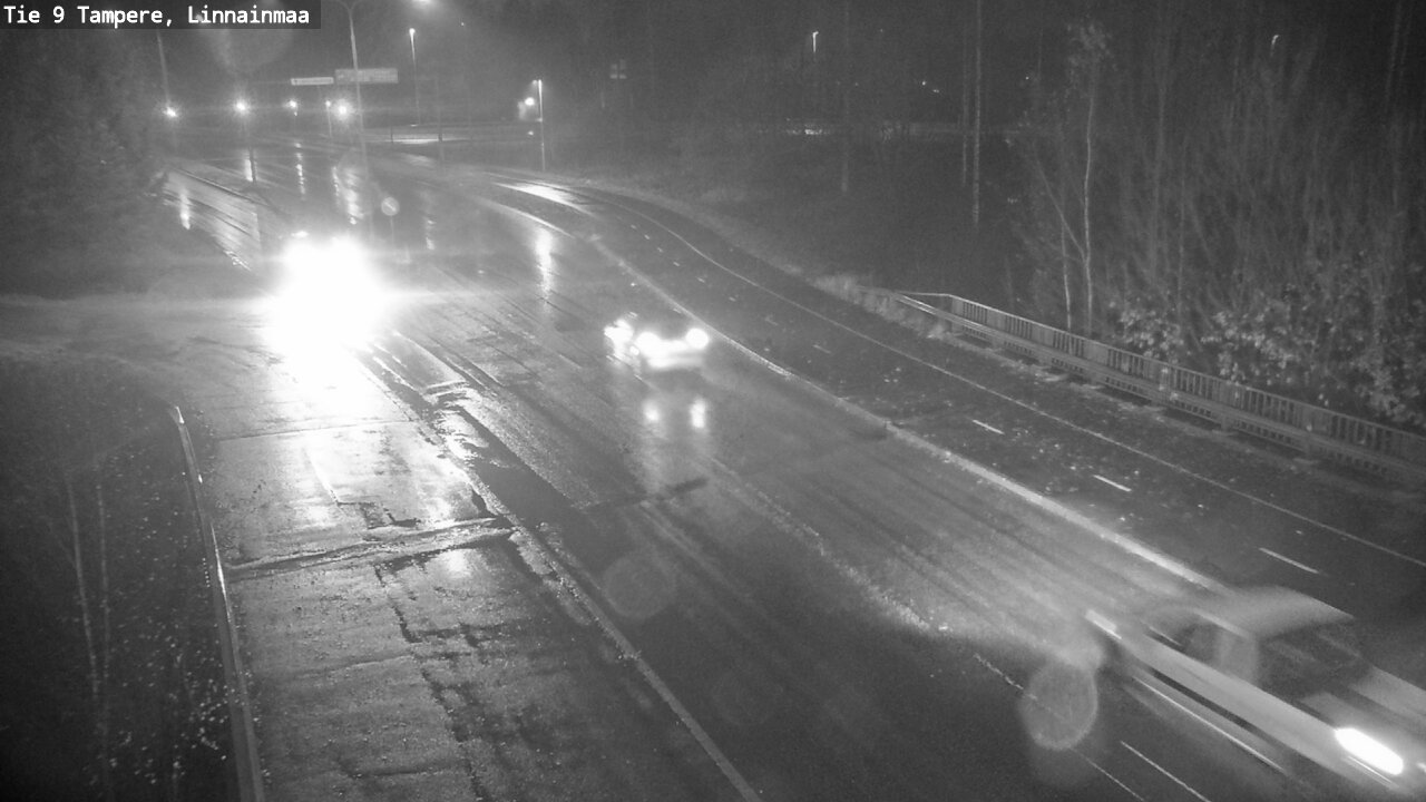 Weather Camera Image Väg 9 Tammerfors, Linnainmaa, Tampere, Pirkanmaa
