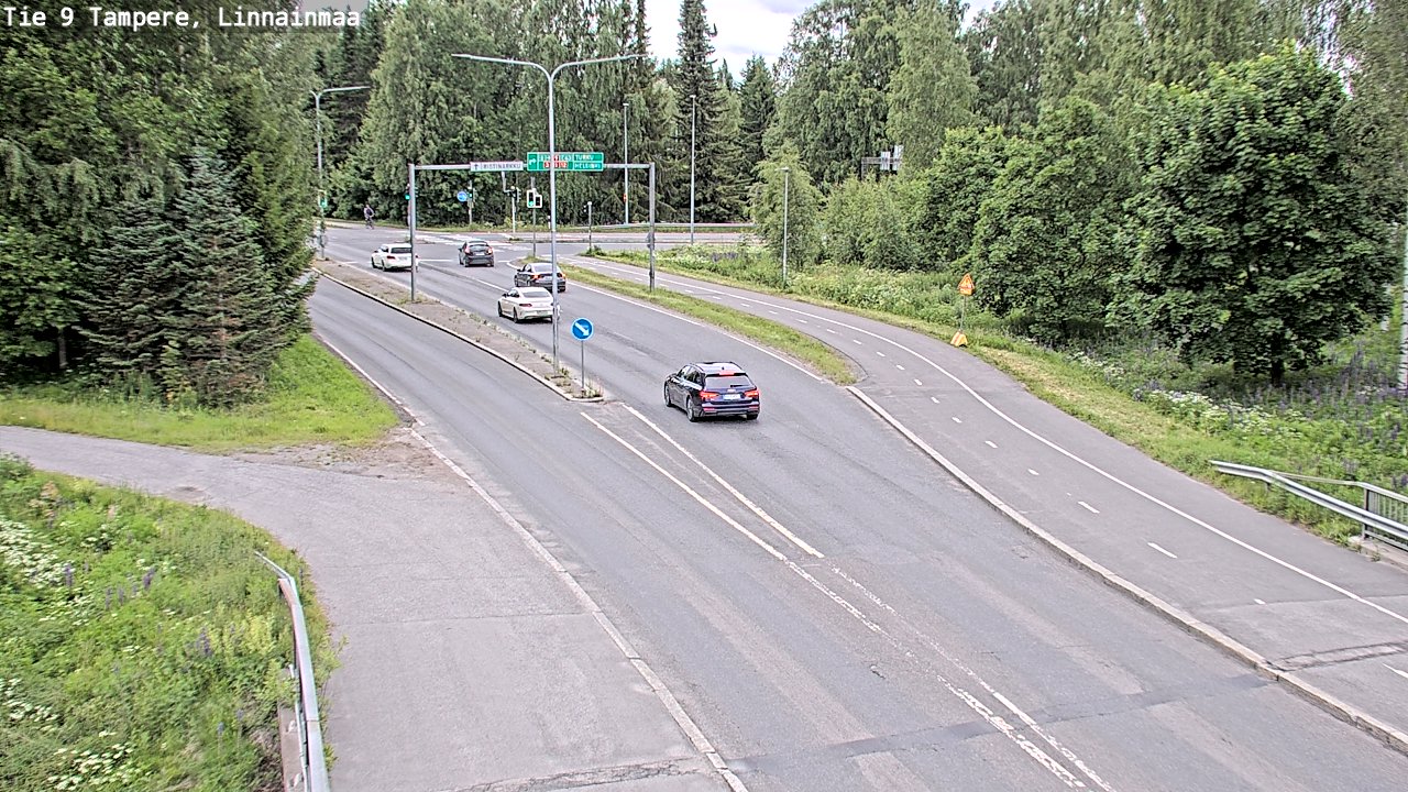 Weather Camera Image Road 9 Tampere, Linnainmaa, Tampere, Pirkanmaa