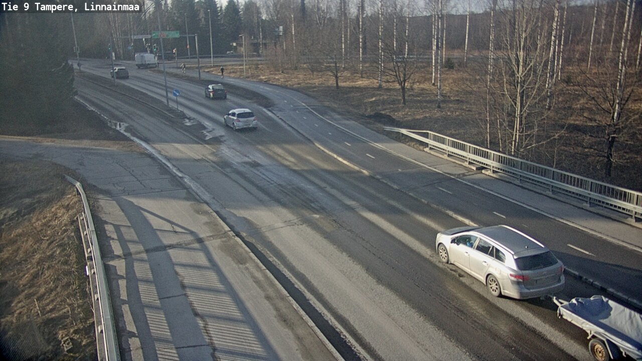 Weather Camera Image Väg 9 Tammerfors, Linnainmaa, Tampere, Pirkanmaa