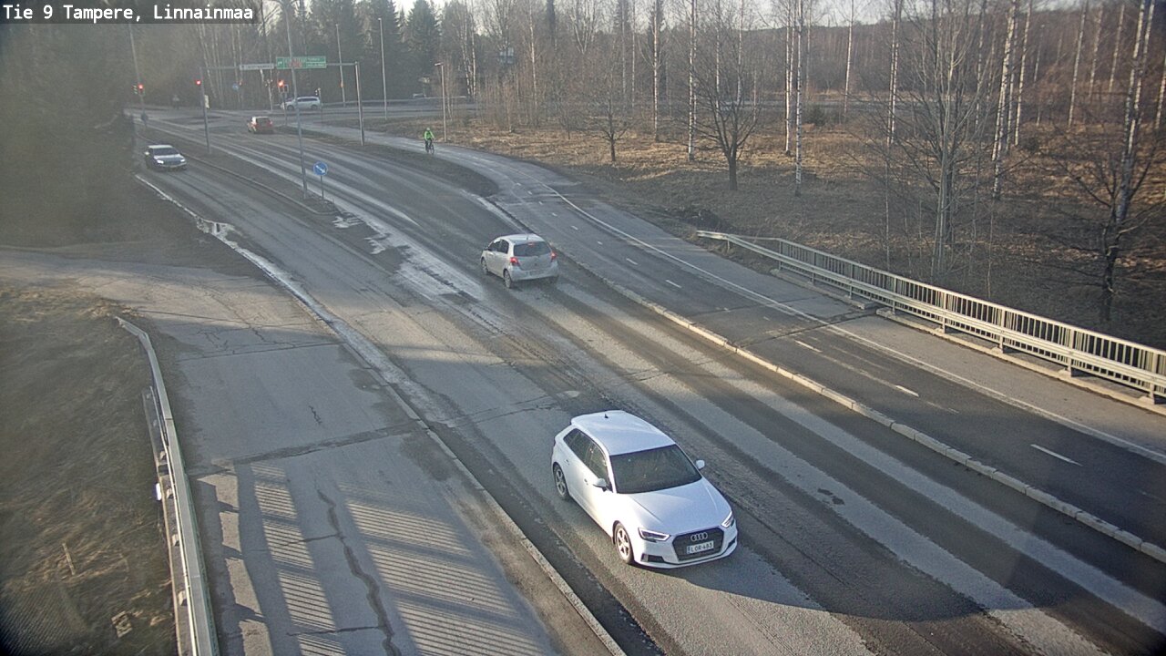 Weather Camera Image Väg 9 Tammerfors, Linnainmaa, Tampere, Pirkanmaa
