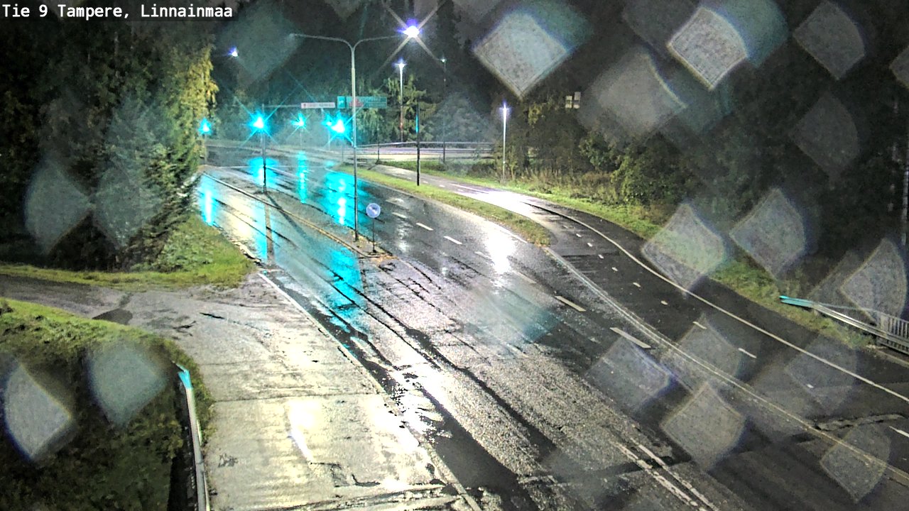 Weather Camera Image Väg 9 Tammerfors, Linnainmaa, Tampere, Pirkanmaa