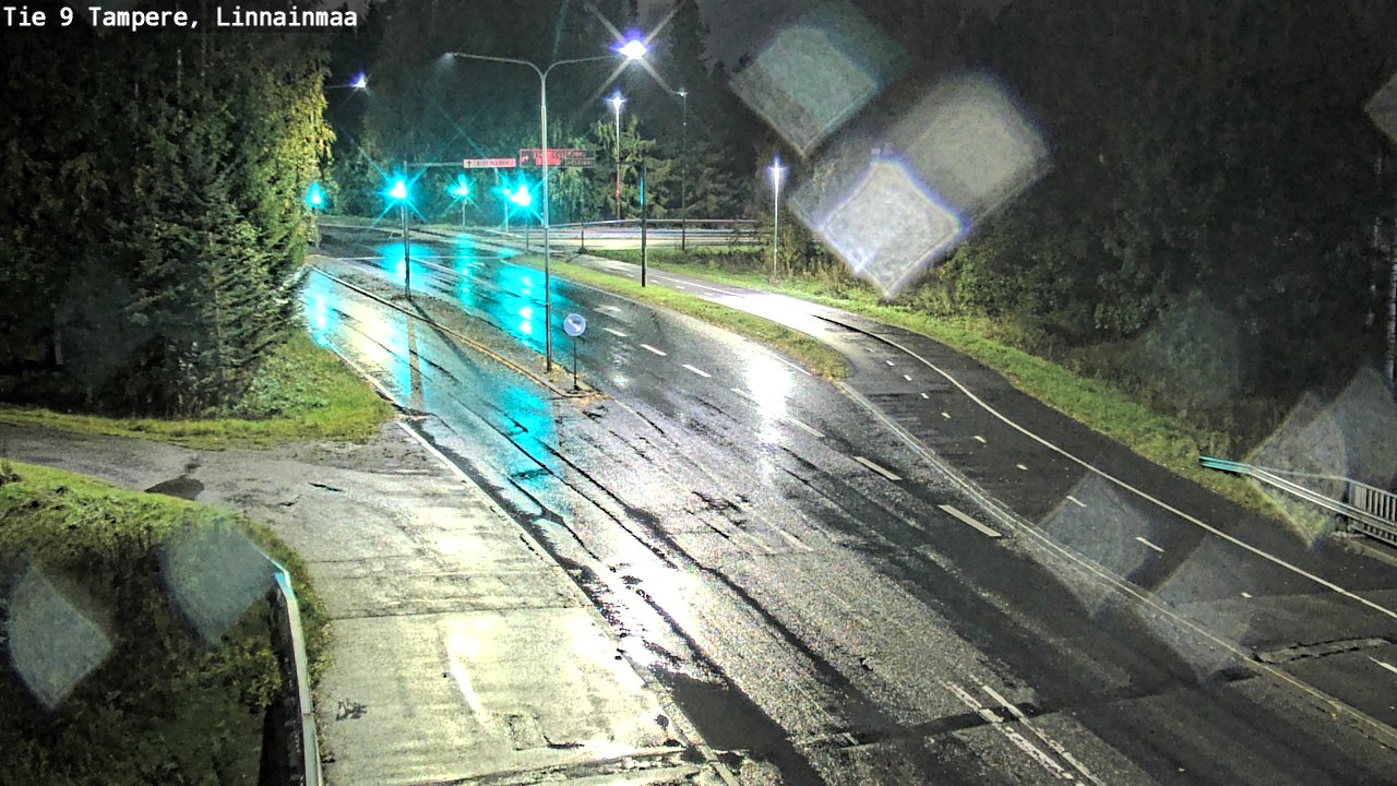 Weather Camera Image Väg 9 Tammerfors, Linnainmaa, Tampere, Pirkanmaa