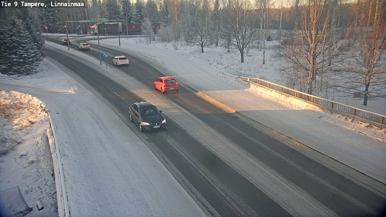 Weather Camera Image Väg 9 Tammerfors, Linnainmaa, Tampere, Pirkanmaa