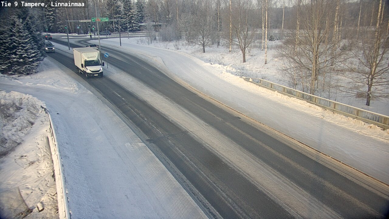 Weather Camera Image Väg 9 Tammerfors, Linnainmaa, Tampere, Pirkanmaa