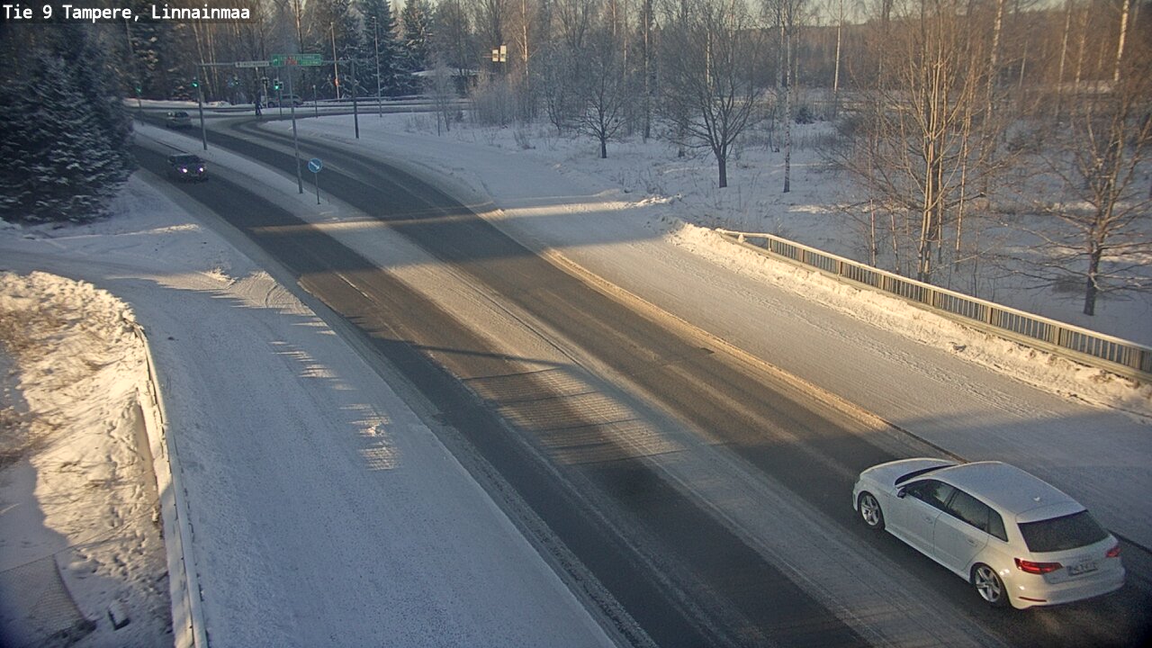 Weather Camera Image Väg 9 Tammerfors, Linnainmaa, Tampere, Pirkanmaa