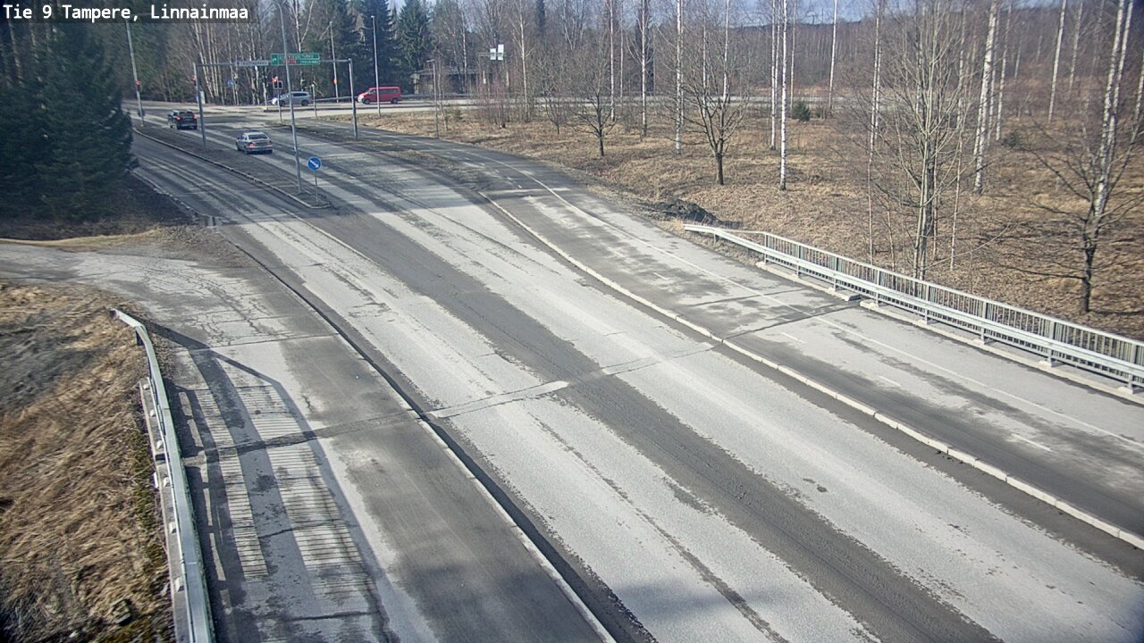 Weather Camera Image Väg 9 Tammerfors, Linnainmaa, Tampere, Pirkanmaa