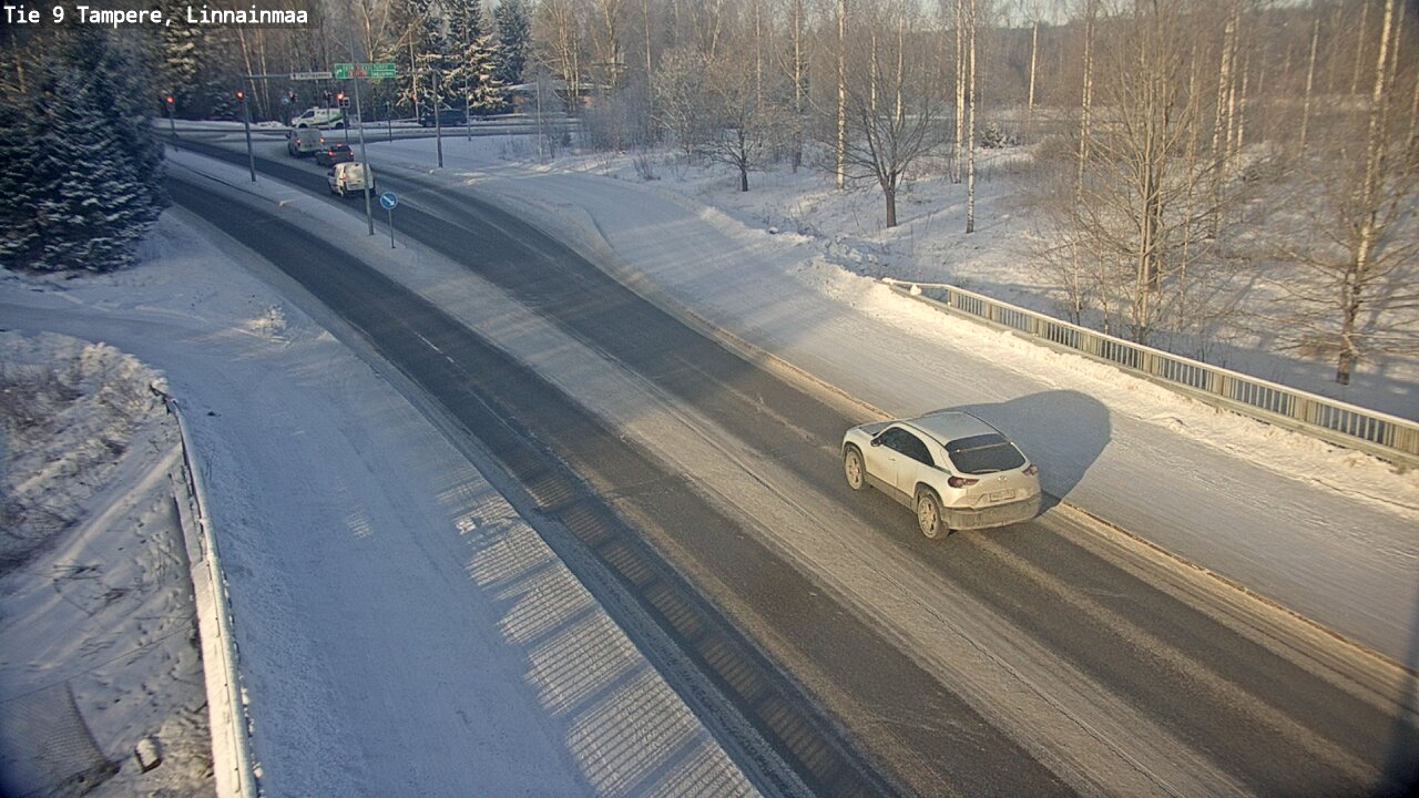 Weather Camera Image Väg 9 Tammerfors, Linnainmaa, Tampere, Pirkanmaa