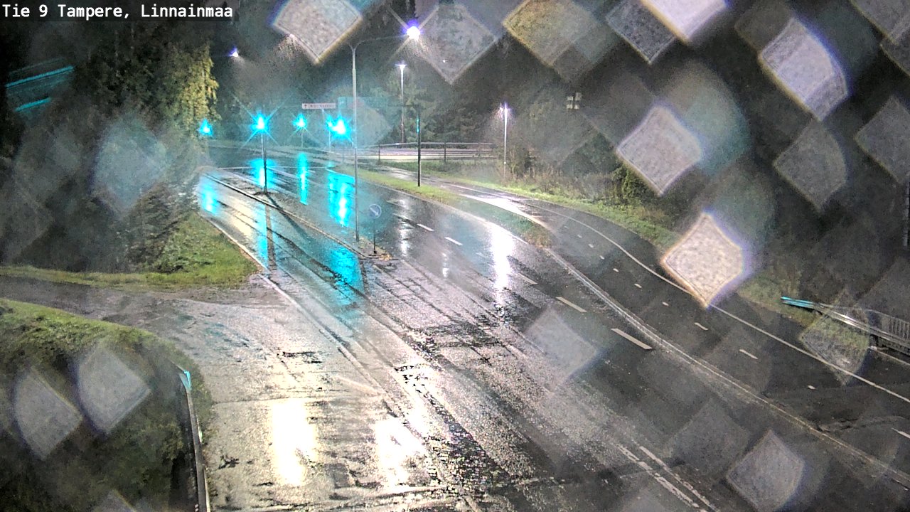 Weather Camera Image Väg 9 Tammerfors, Linnainmaa, Tampere, Pirkanmaa