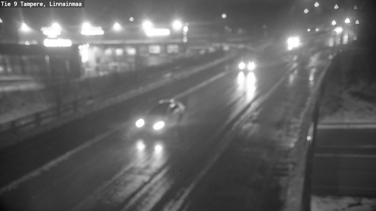 Weather Camera Image Väg 9 Tammerfors, Linnainmaa, Tampere, Pirkanmaa