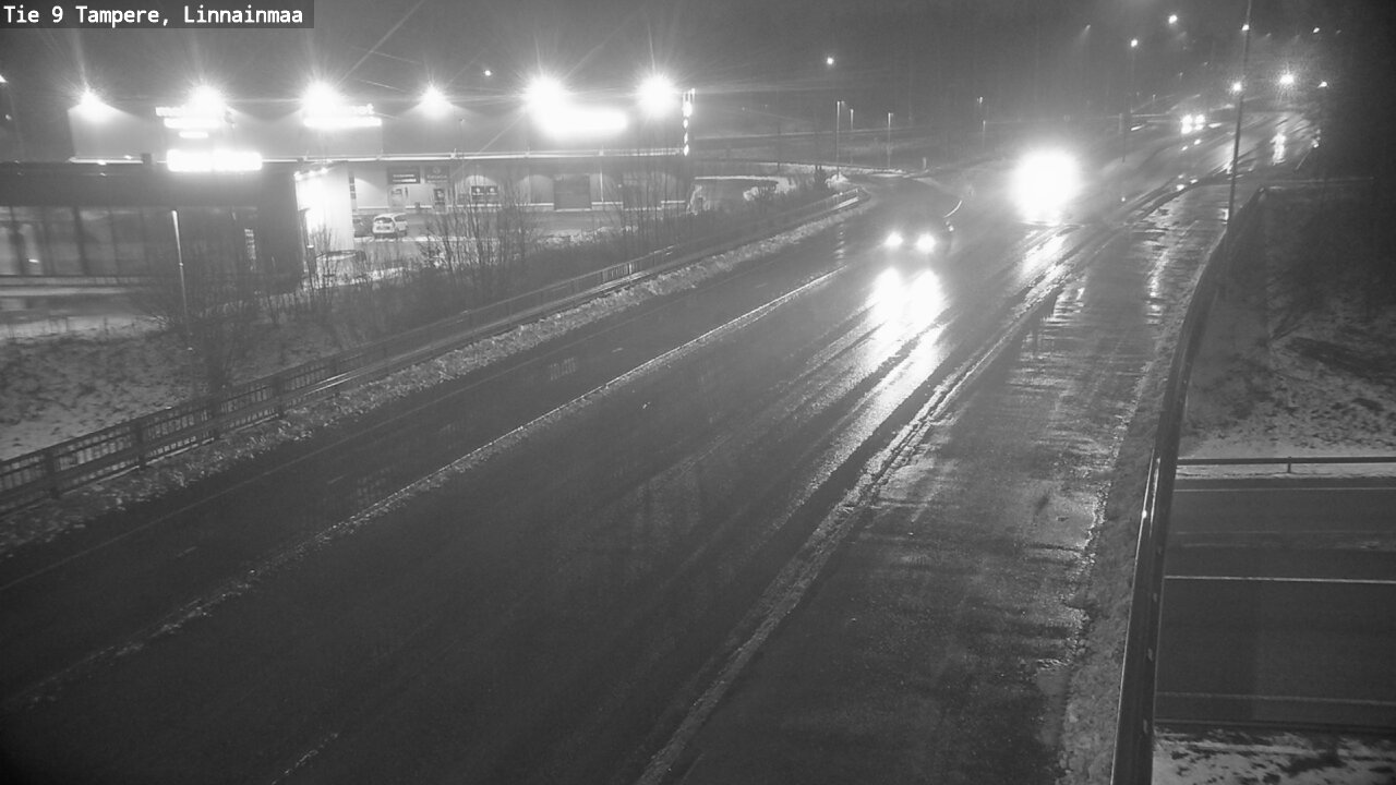 Weather Camera Image Väg 9 Tammerfors, Linnainmaa, Tampere, Pirkanmaa