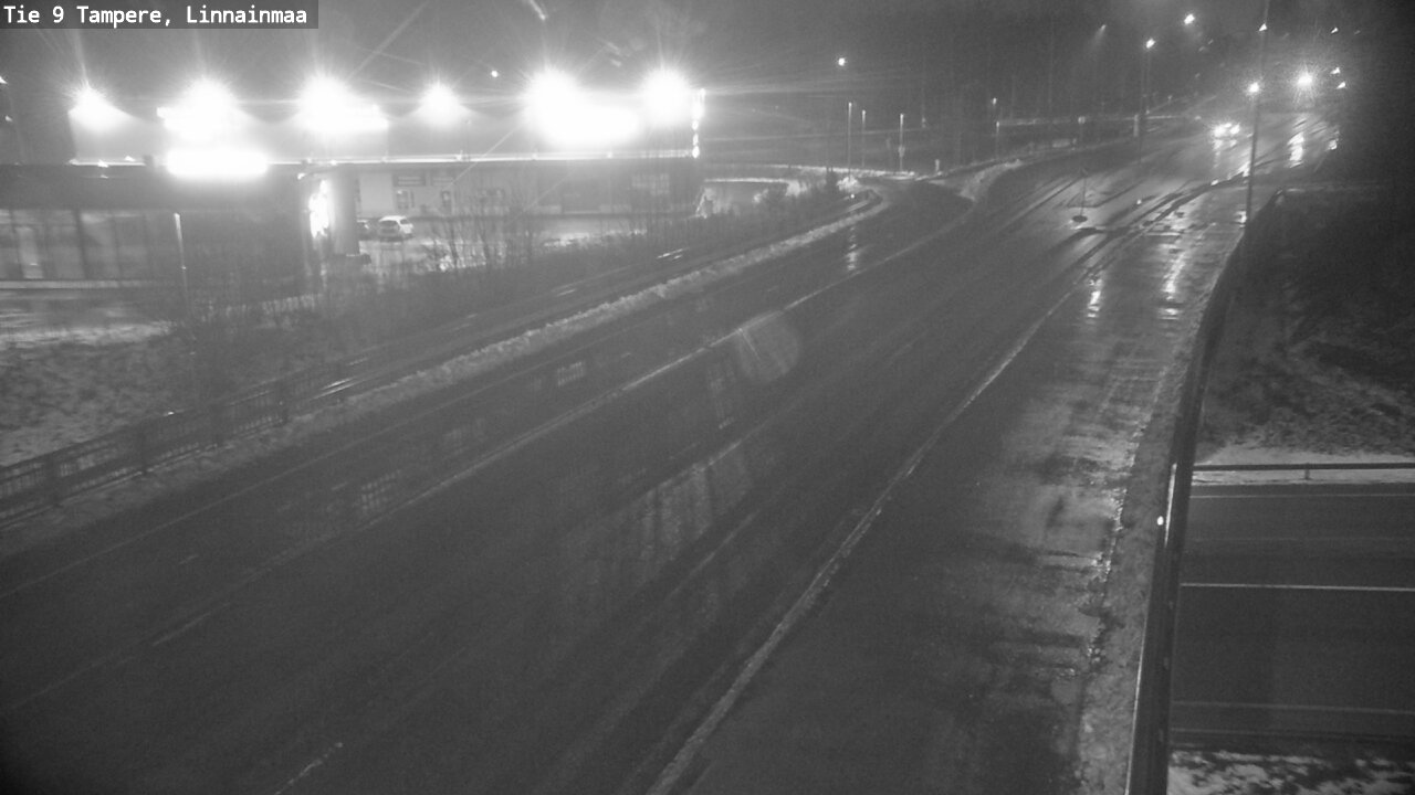 Weather Camera Image Väg 9 Tammerfors, Linnainmaa, Tampere, Pirkanmaa