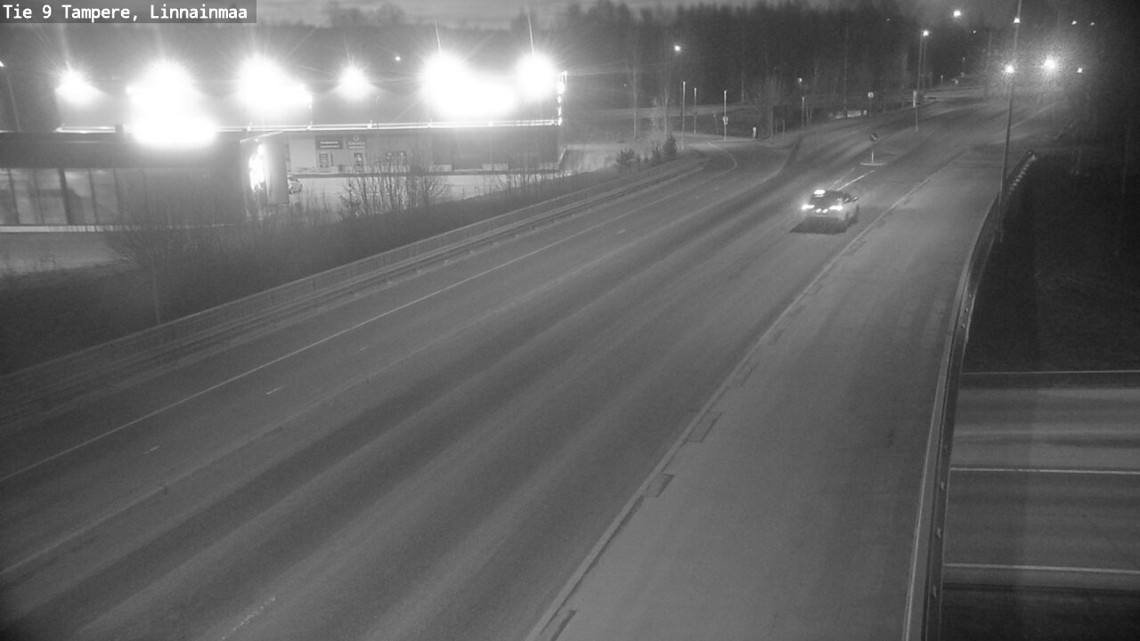 Weather Camera Image Väg 9 Tammerfors, Linnainmaa, Tampere, Pirkanmaa