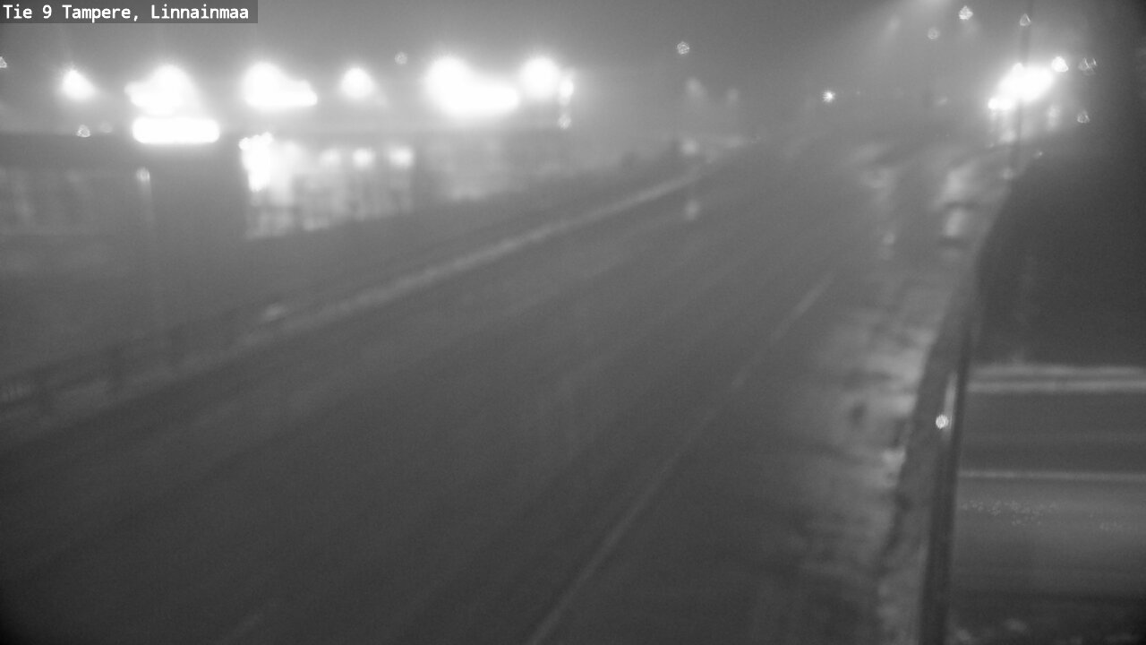 Weather Camera Image Väg 9 Tammerfors, Linnainmaa, Tampere, Pirkanmaa