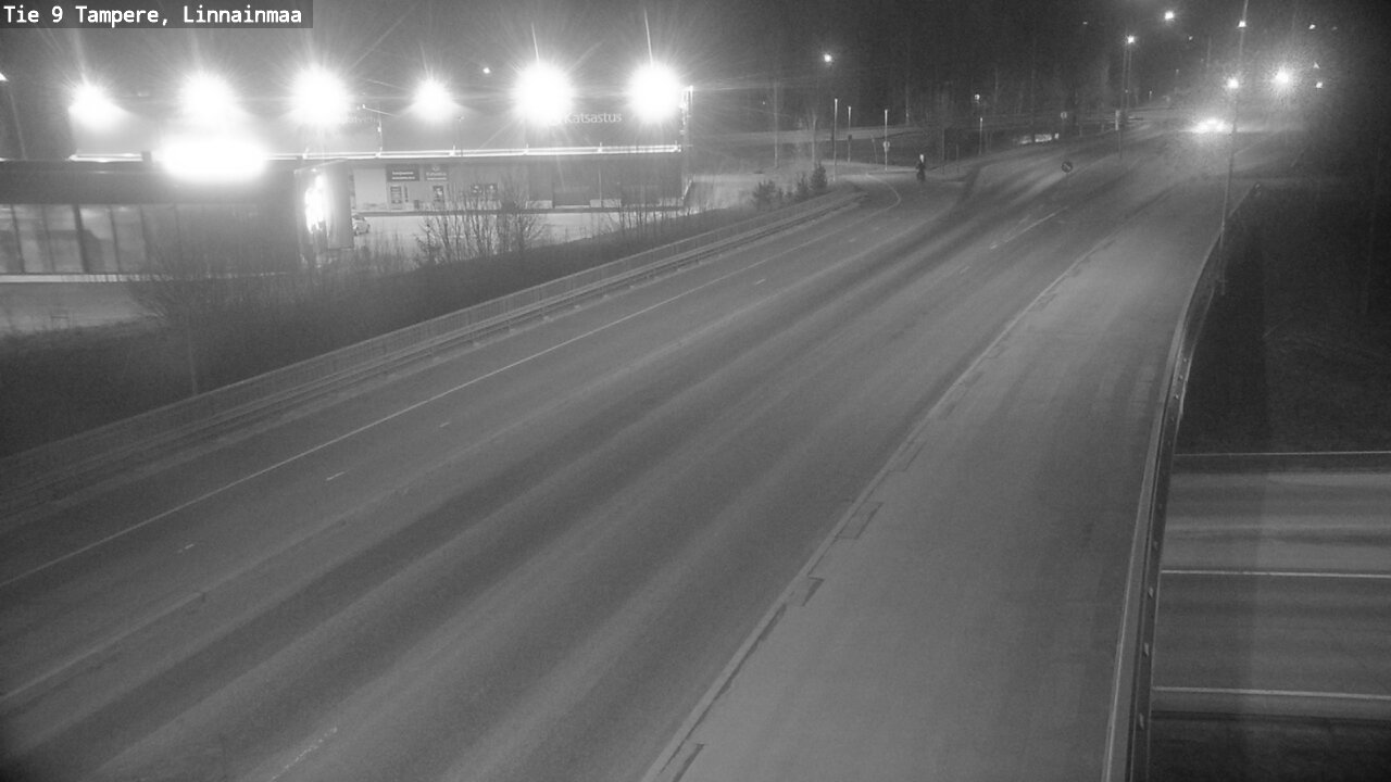 Weather Camera Image Väg 9 Tammerfors, Linnainmaa, Tampere, Pirkanmaa