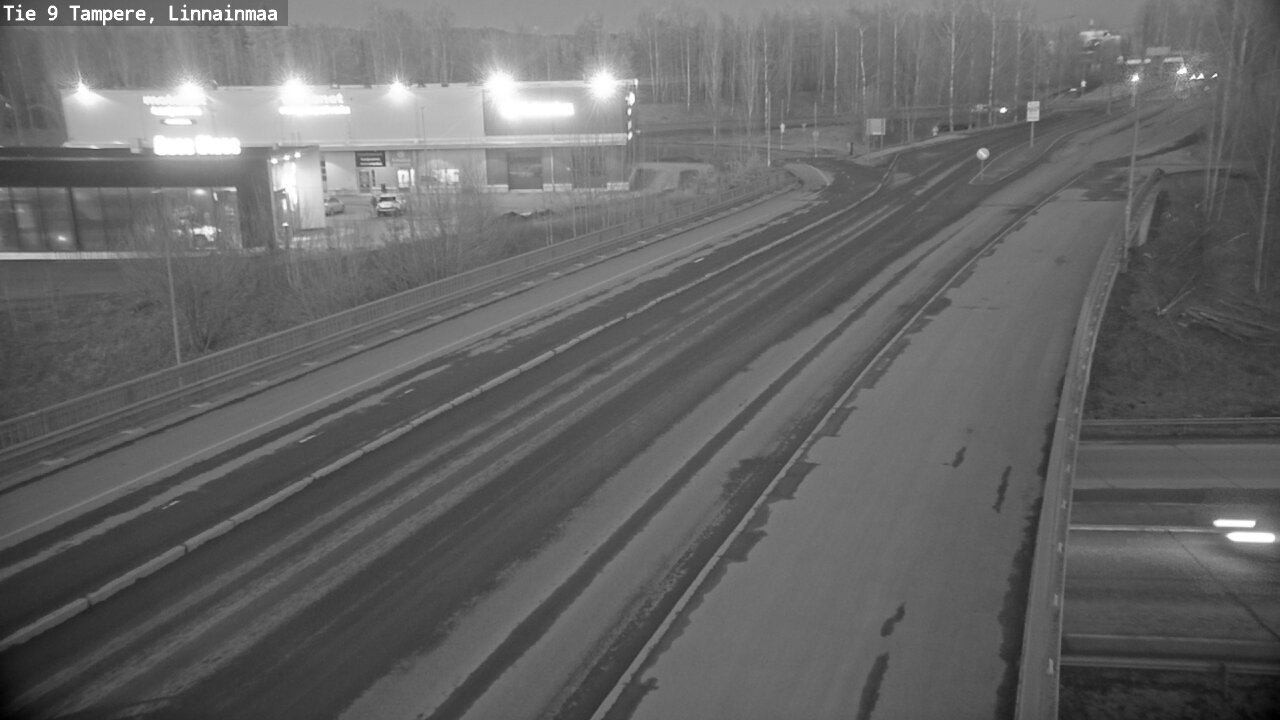 Weather Camera Image Väg 9 Tammerfors, Linnainmaa, Tampere, Pirkanmaa