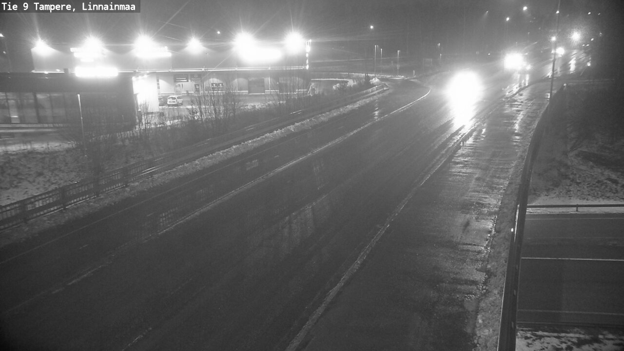 Weather Camera Image Väg 9 Tammerfors, Linnainmaa, Tampere, Pirkanmaa