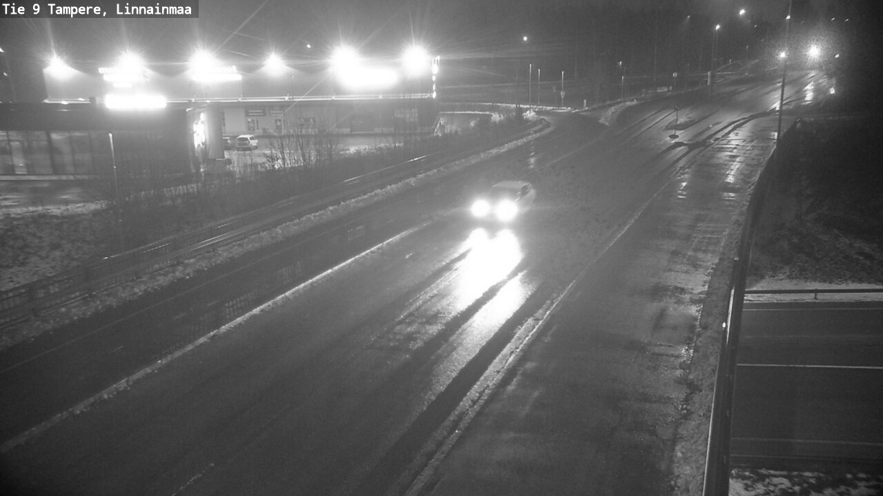 Weather Camera Image Väg 9 Tammerfors, Linnainmaa, Tampere, Pirkanmaa