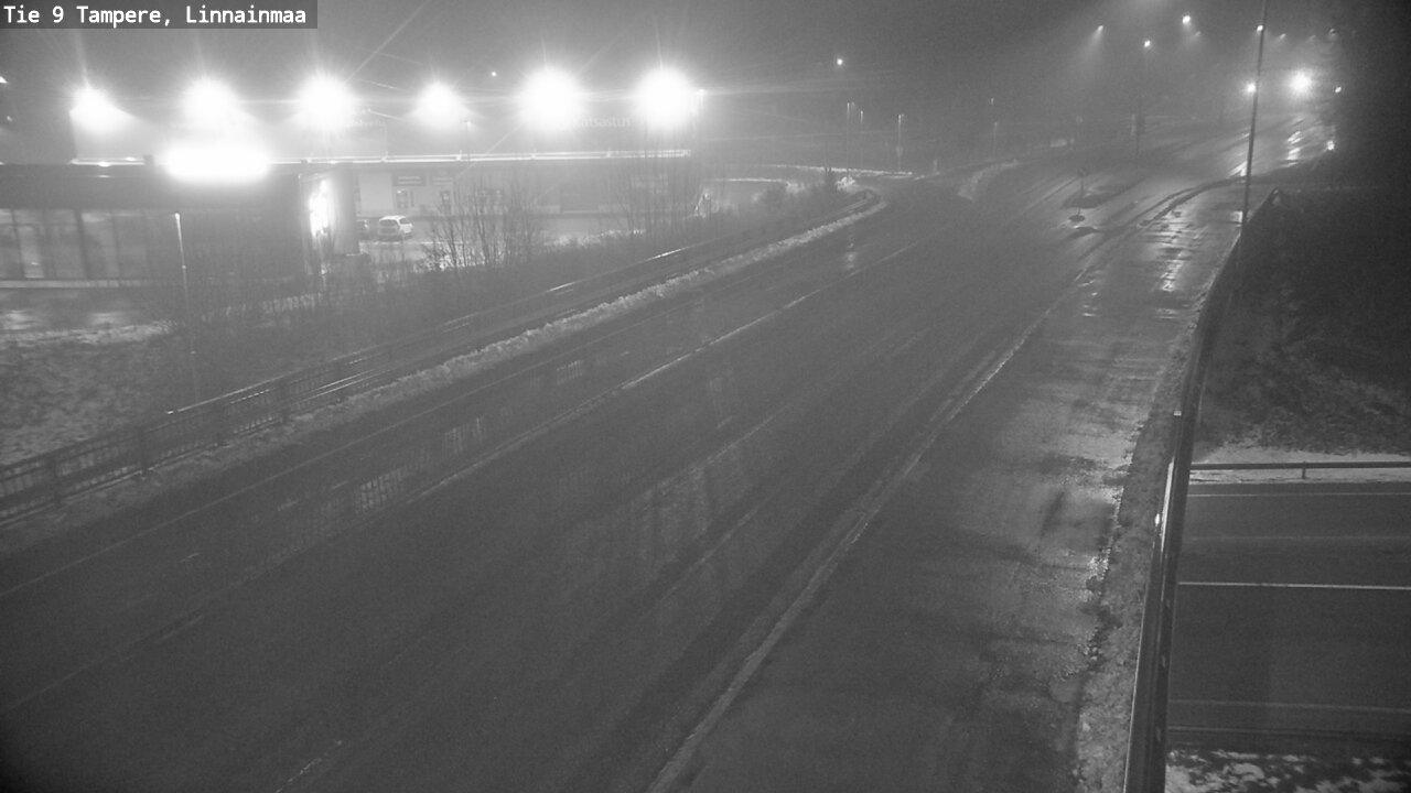 Weather Camera Image Väg 9 Tammerfors, Linnainmaa, Tampere, Pirkanmaa