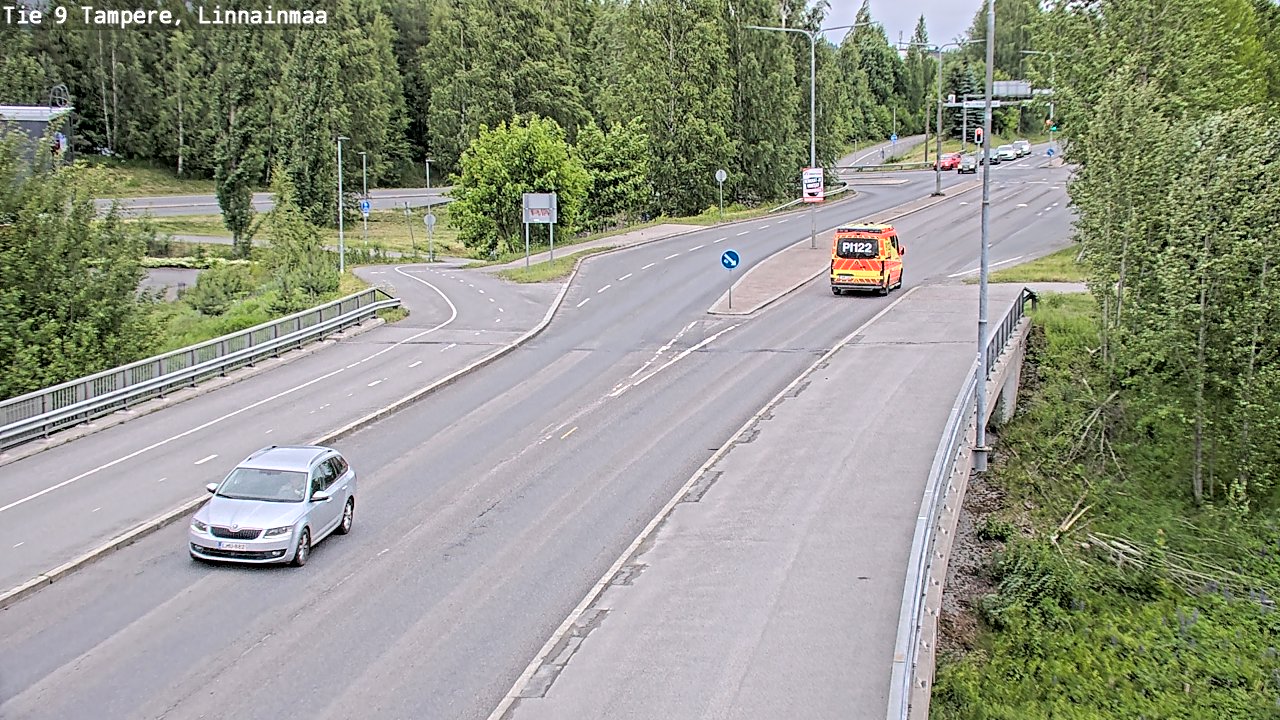 Kelikamerat Kuva Tie 9 Tampere, Linnainmaa, Tampere, Pirkanmaa